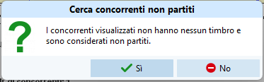 Conferma non partiti