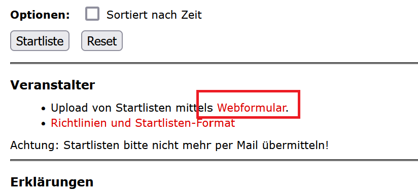 Webformular